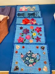 Table mats made by Jenny Crisp